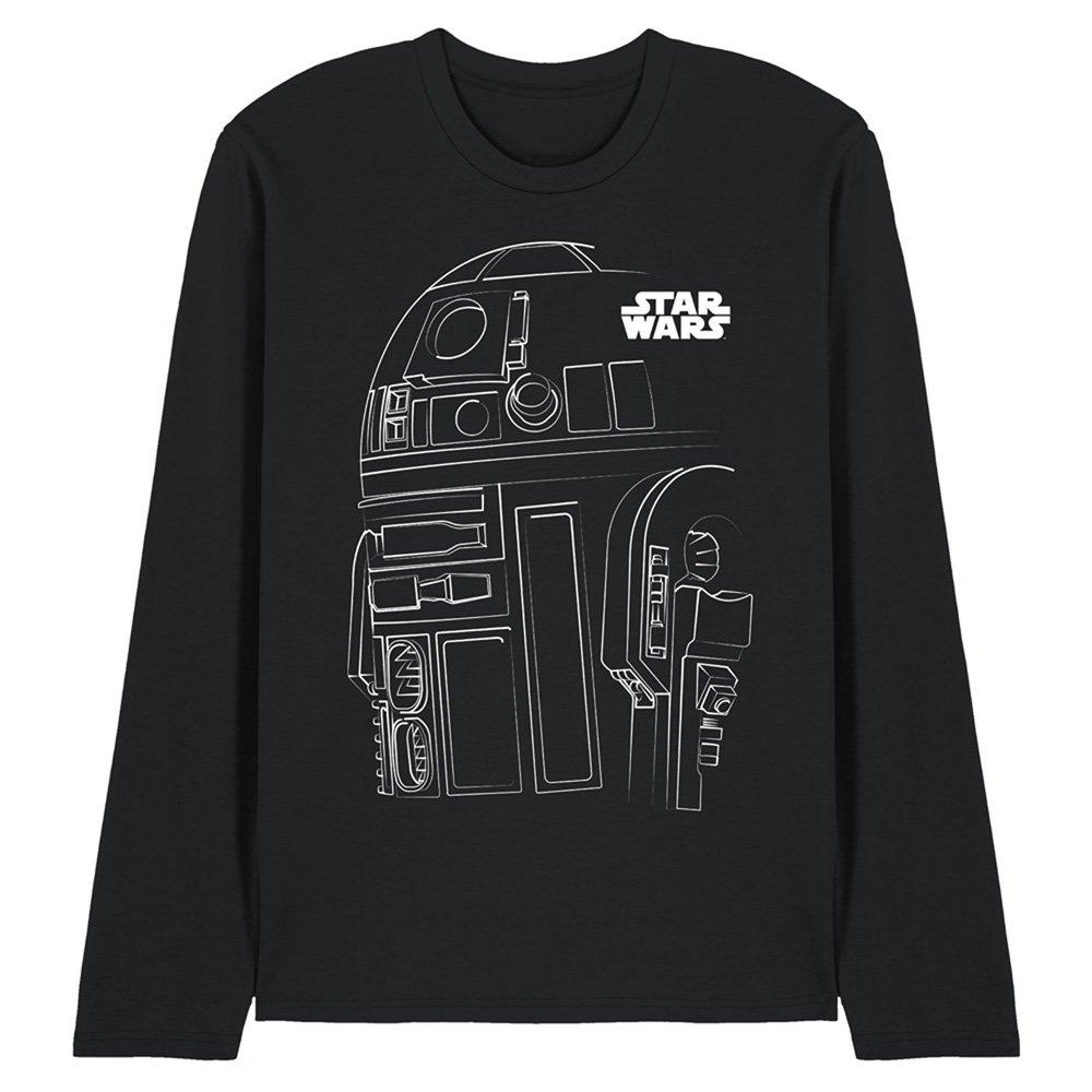 R2D2 Outline Long Sleeve T-Shirt