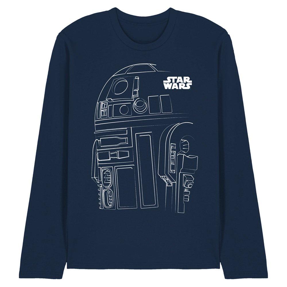 R2D2 Outline Long Sleeve T-Shirt
