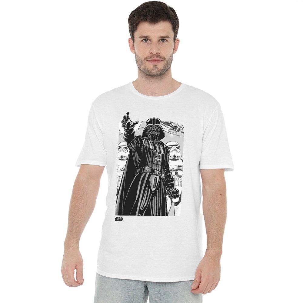 White - Star Wars - Star Wars Darth Vader Force Mono Mens T-Shirt Whit - 1