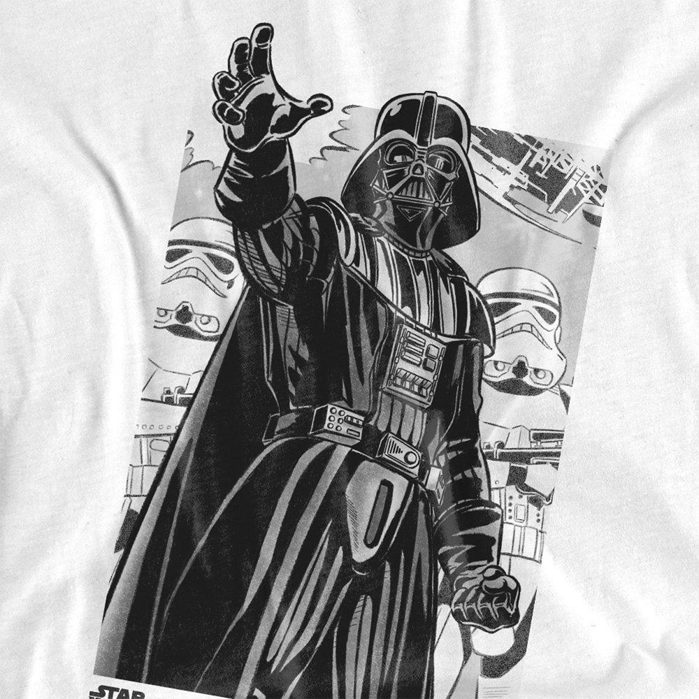 White - Star Wars - Star Wars Darth Vader Force Mono Mens T-Shirt Whit - 2