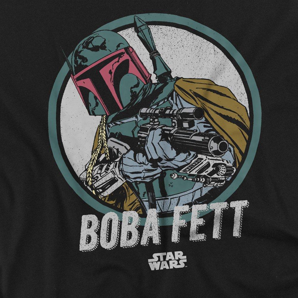 Black - Star Wars - Star Wars Retro Boba Unisex T-Shirt Black - 2