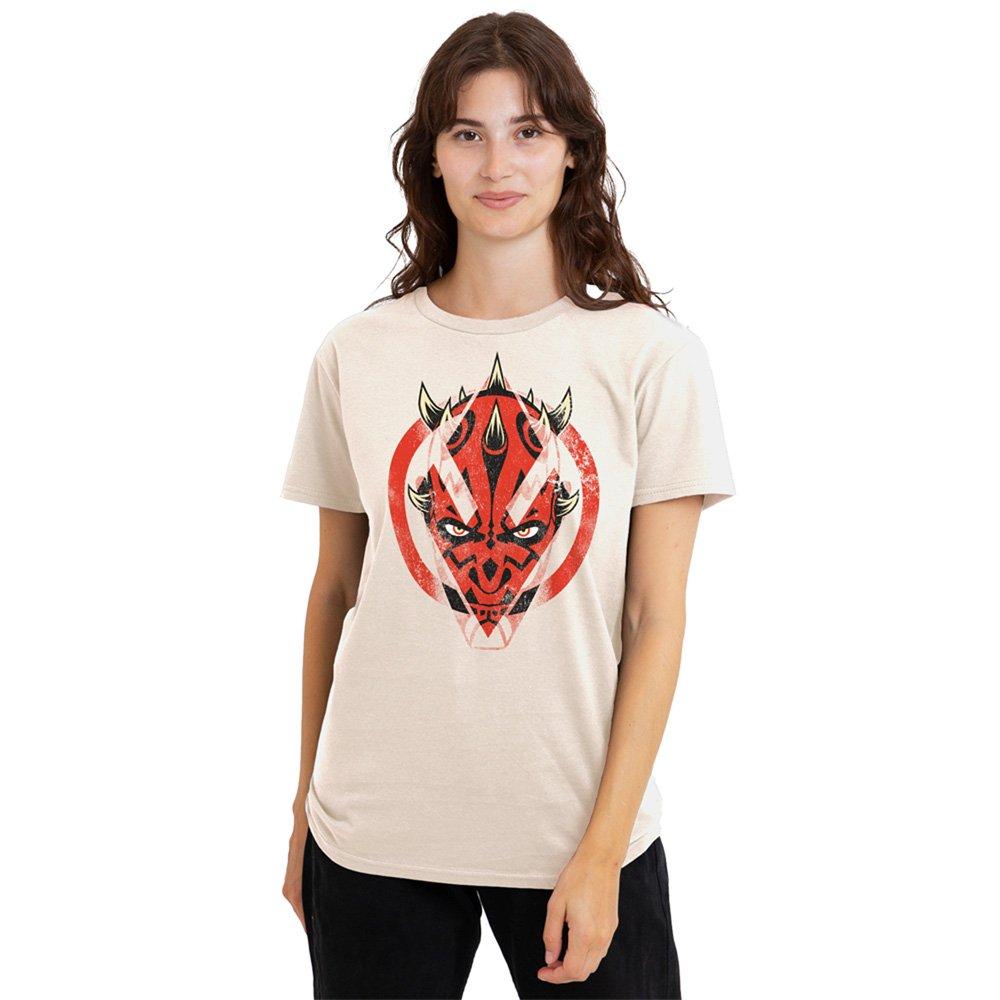 Beige - Star Wars - Maul Shadow Lord Distressed Sith Portrait T-Shirt - 1