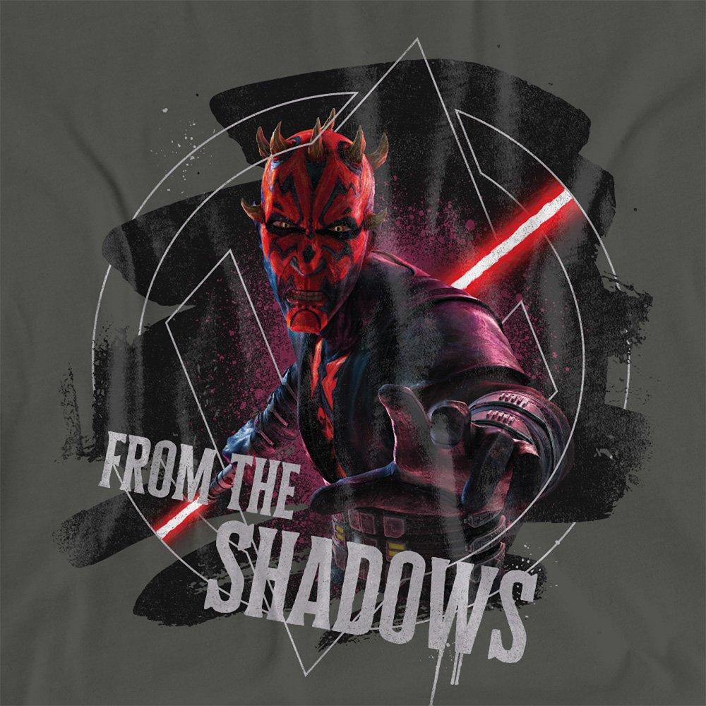 Charcoal - Star Wars - Maul Shadow Lord From The Shadows T-Shirt Charcoa - 2