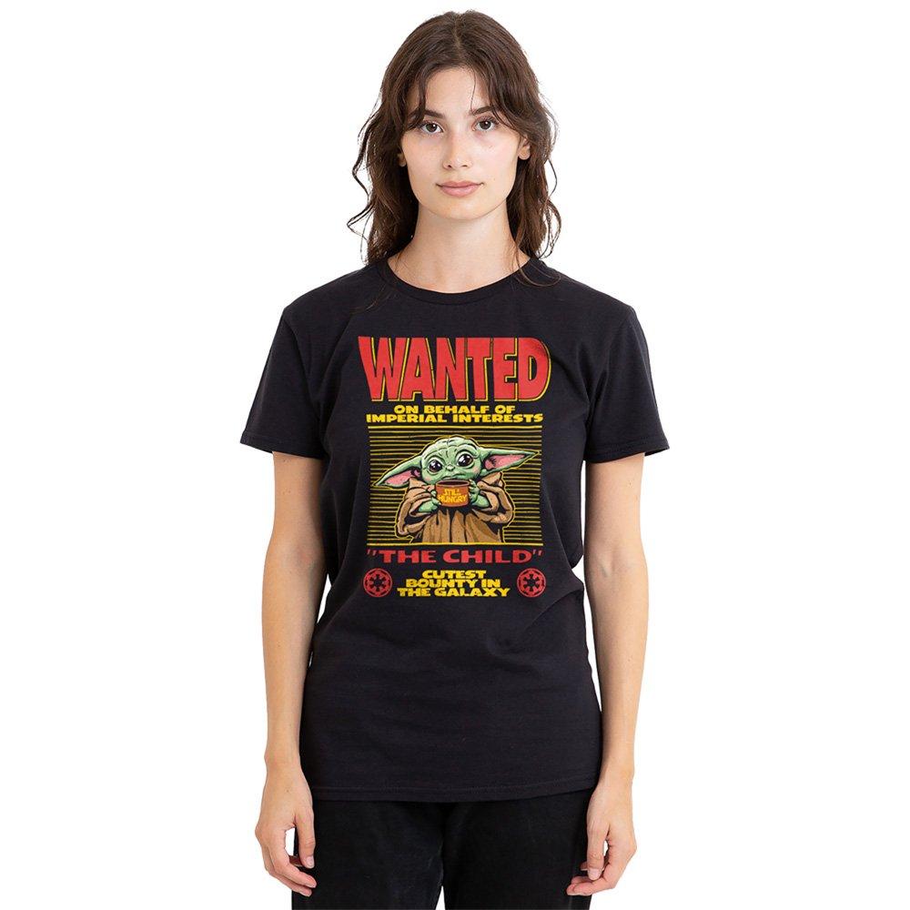 Black - Star Wars - The Mandalorian Cutest Bounty Wanted Grogu T Shirt - 1
