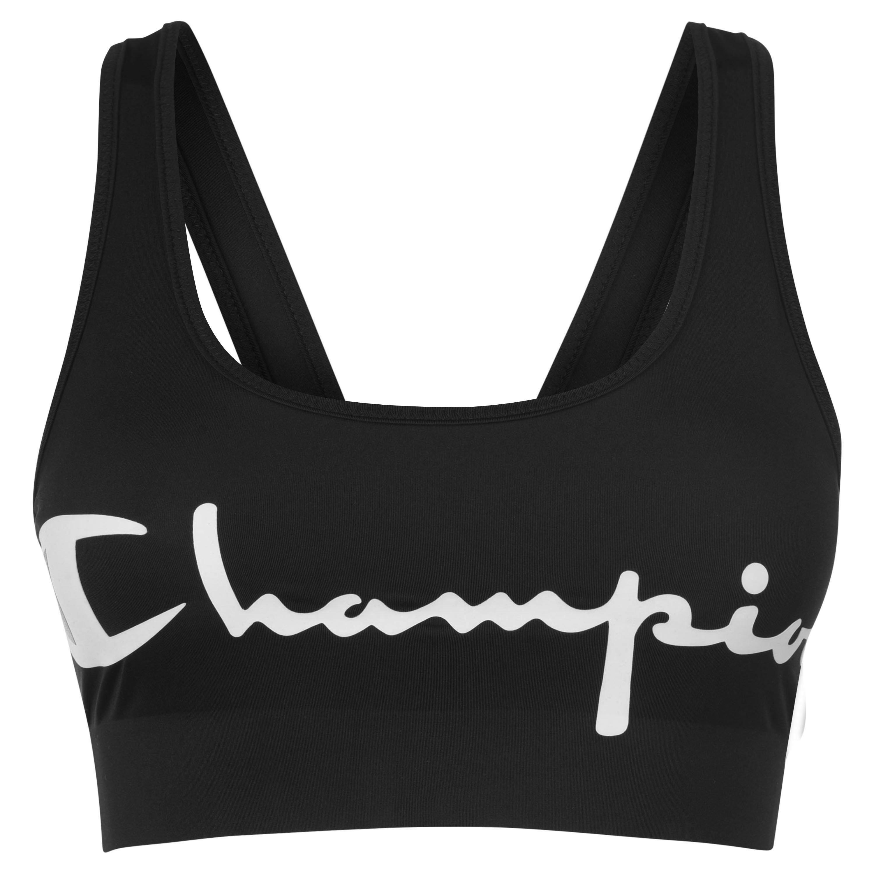 Schwarz - Champion - Sports Bra - 1