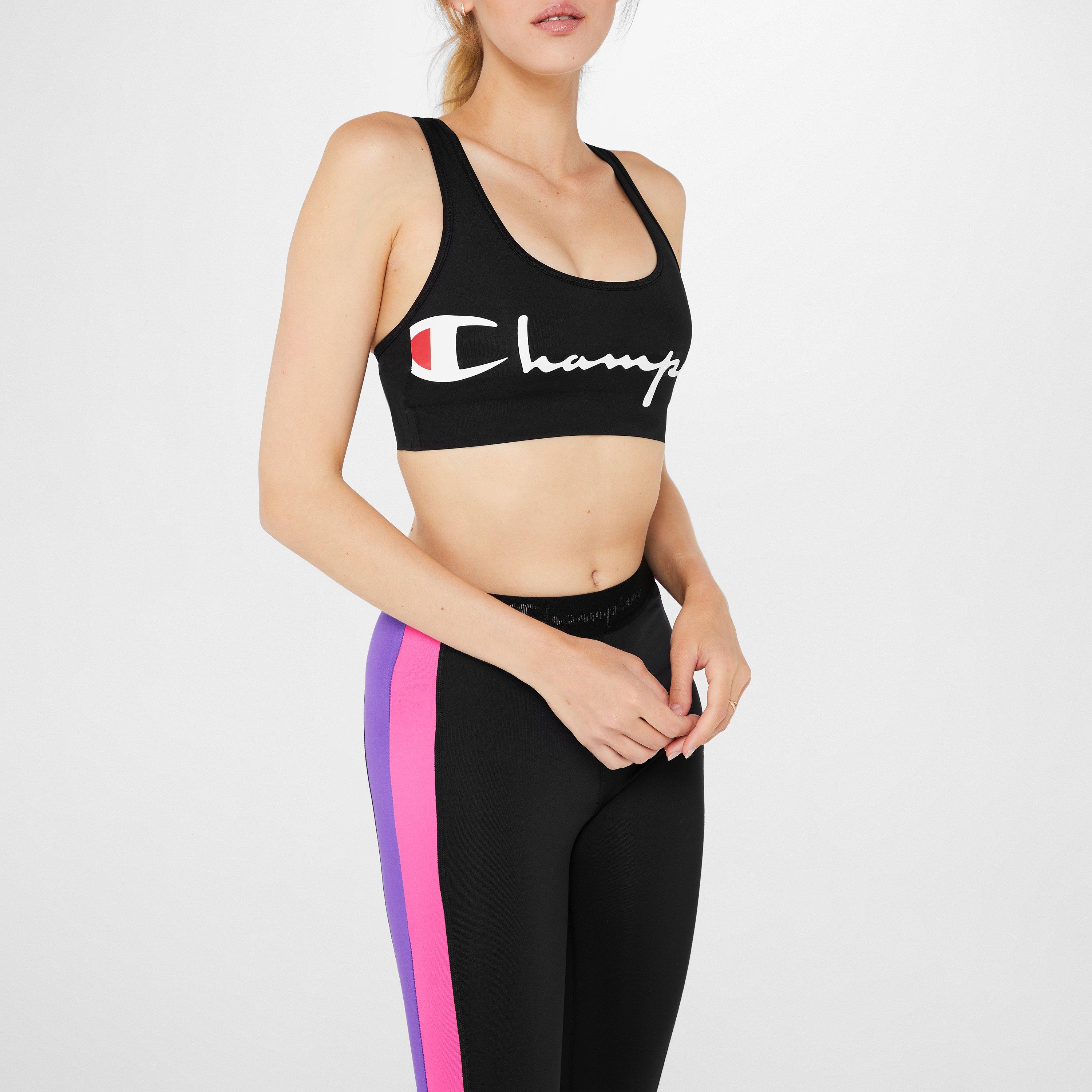 Schwarz - Champion - Sports Bra - 4