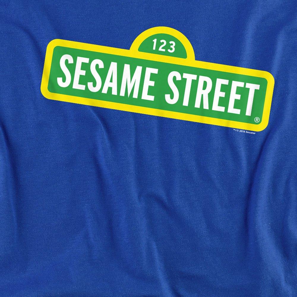 Blue - Sesame Street - Sesame Street Logo Long Sleeve T-Shirt Royal - 2