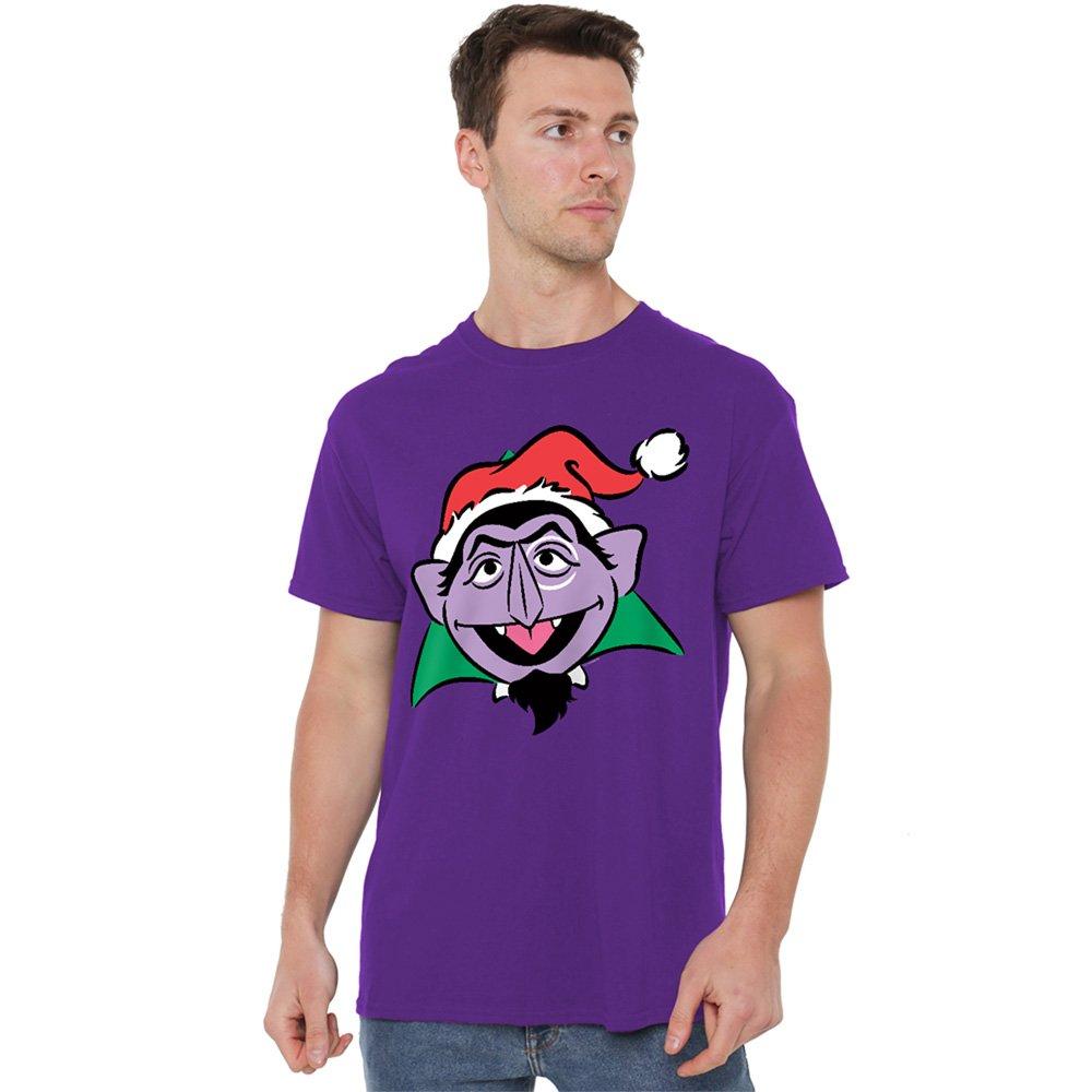 Purple - Sesame Street - Sesame Street Christmas Santa Hat Count Von Count - 1