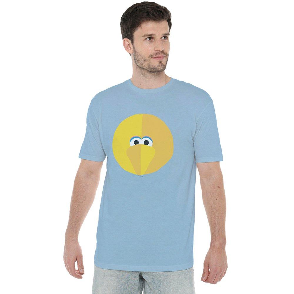 Blue - Sesame Street - Sesame Street The Big Bird Beak T Shirt Light Blu - 1