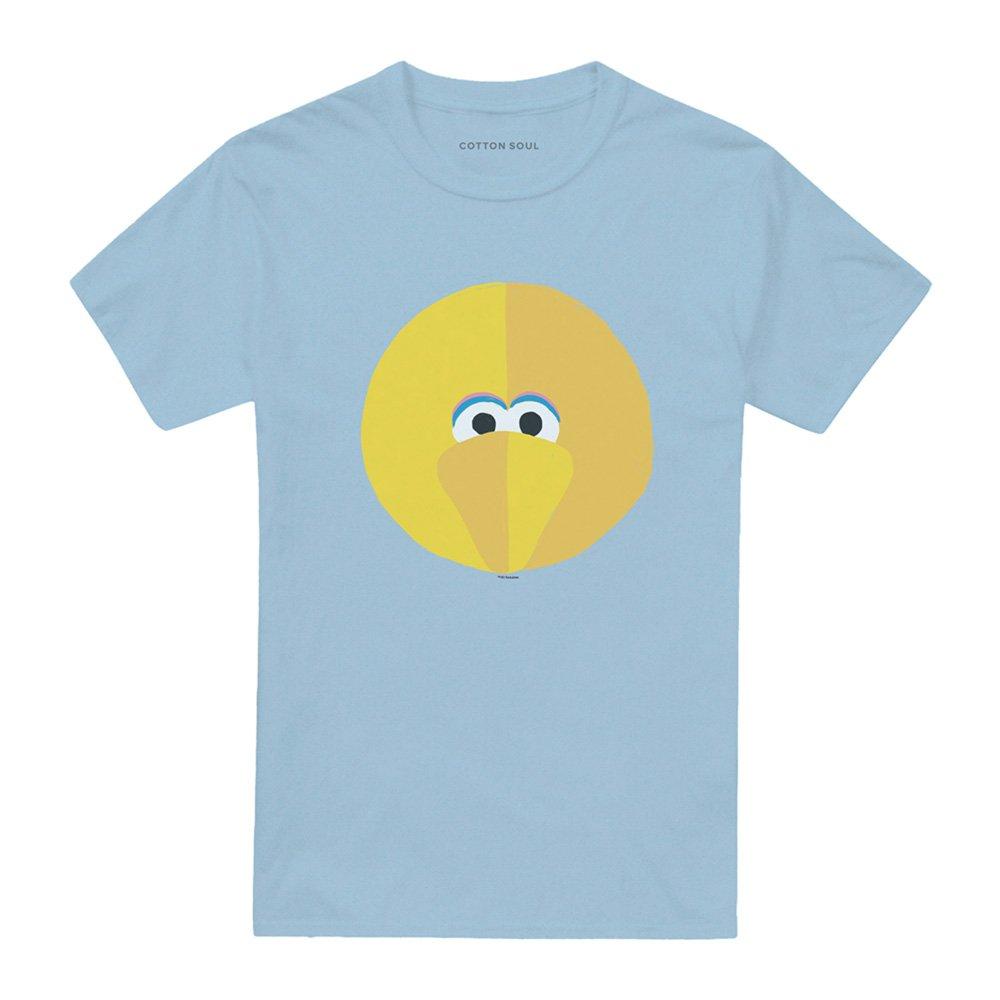 Blue - Sesame Street - Sesame Street The Big Bird Beak T Shirt Light Blu - 4