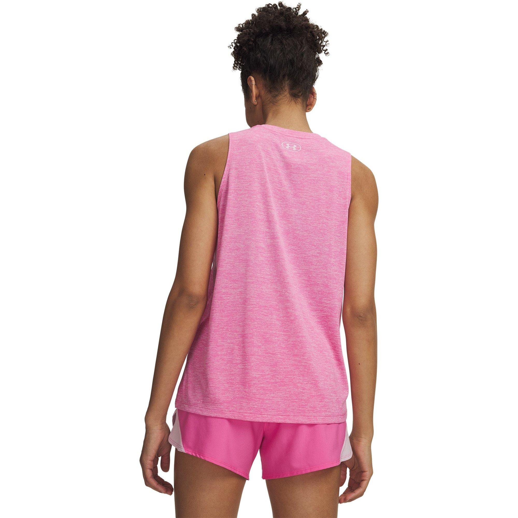 Pink Frenzy - Under Armour - Women's Tech Tank Twist Performance Gym Vest - 2