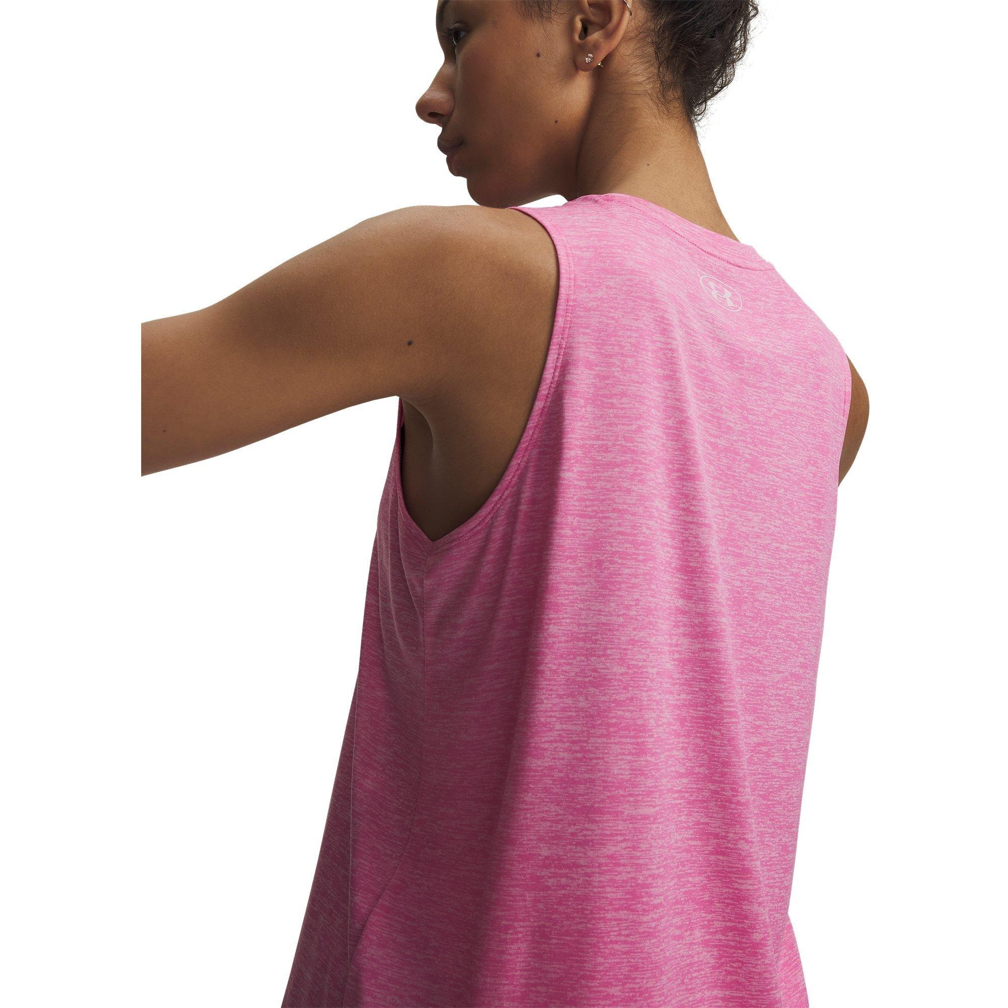 Pink Frenzy - Under Armour - Women's Tech Tank Twist Performance Gym Vest - 3