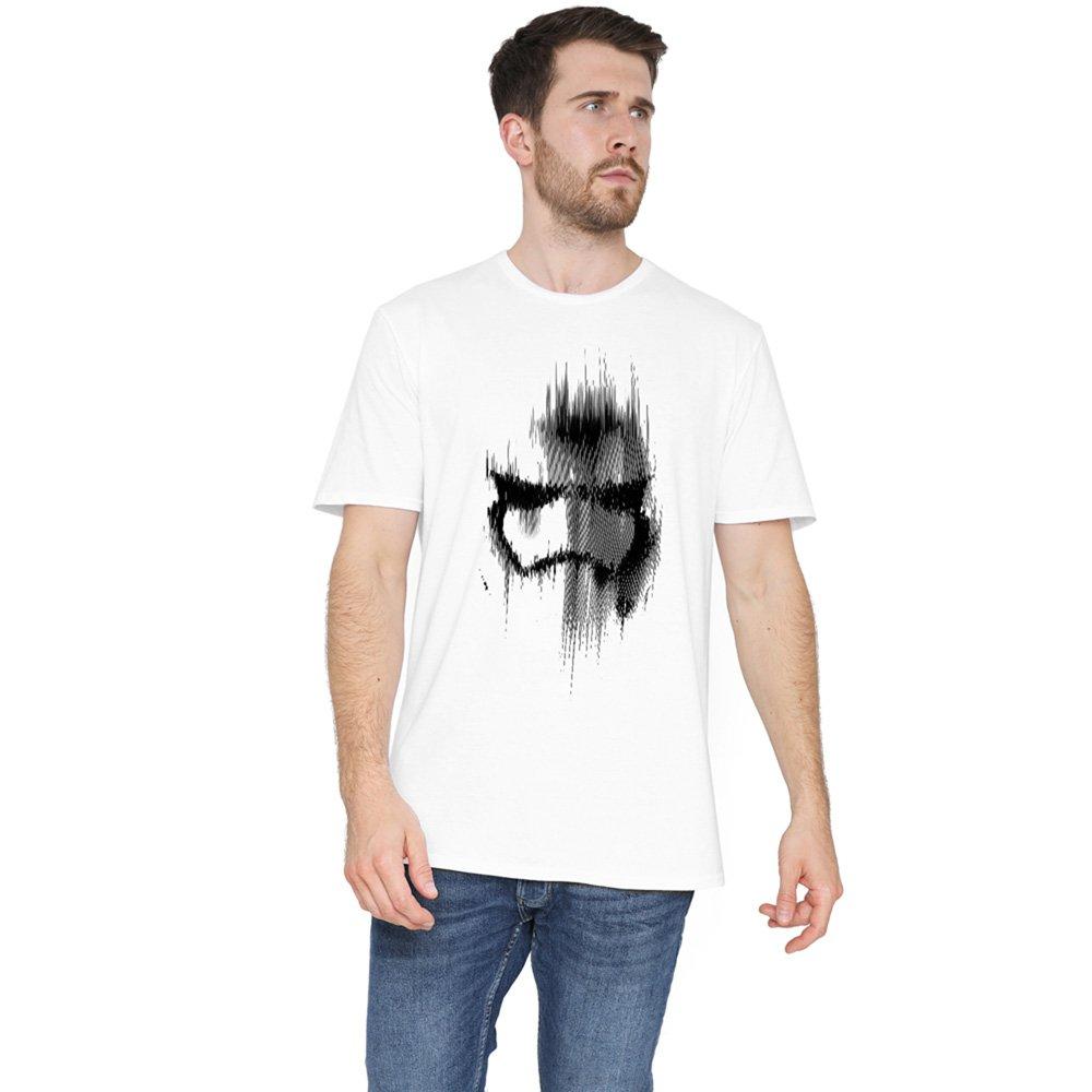 White - Star Wars - Star Wars Star Wars Trooper Mask Cotton Mens T-Shi - 1