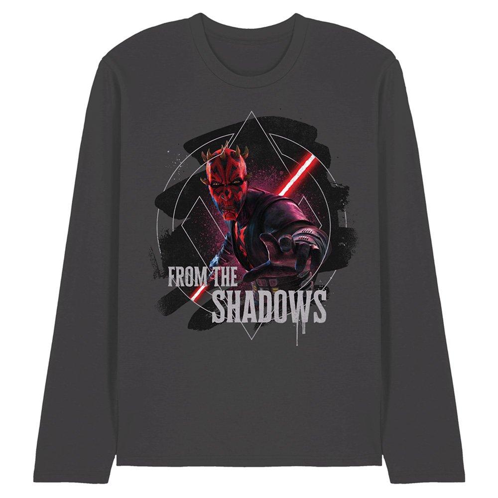 Charcoal - Star Wars - Maul Shadow Lord From The Shadows Long Sleeve T Sh - 1