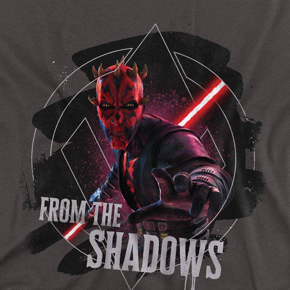 Charcoal - Star Wars - Maul Shadow Lord From The Shadows Long Sleeve T Sh - 2