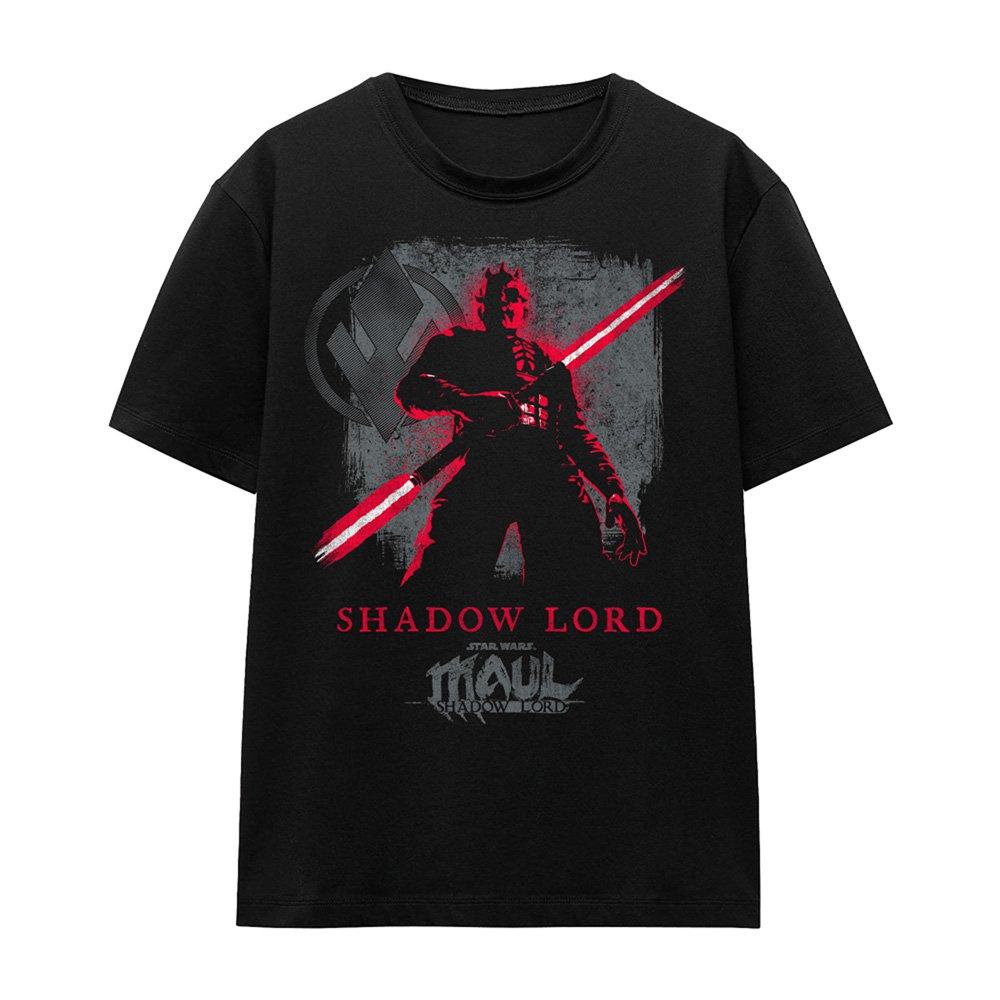 Black - Star Wars - Maul Shadow Lord Dark Side Sith T-Shirt Black - 4