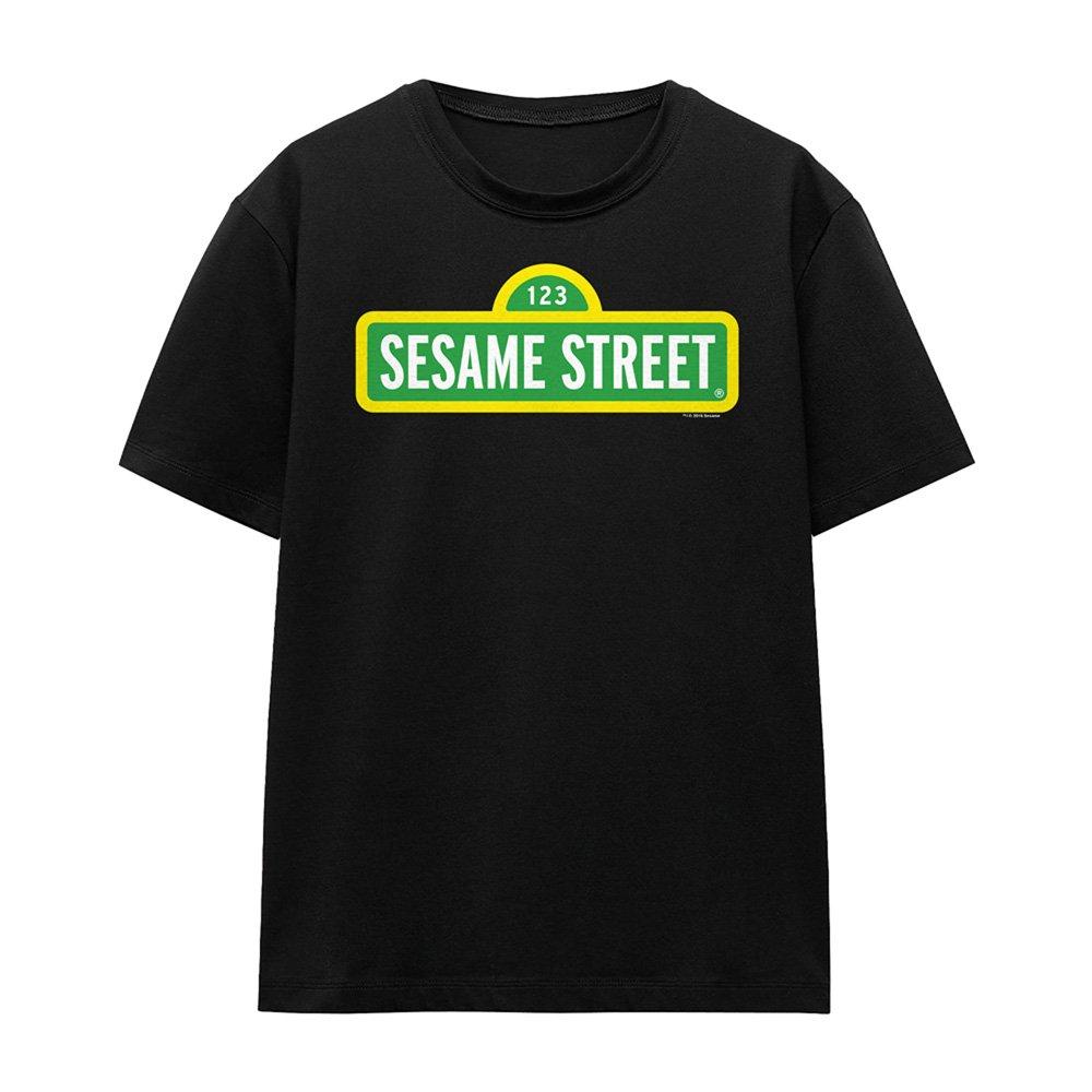 Black - Sesame Street - Logo Classic T-Shirt - 4