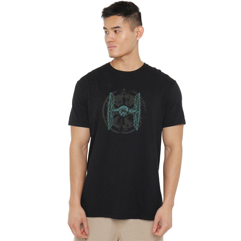 Black - Star Wars - Star Wars Imperial Star Fighter Mens Mens T-Shirt - 1