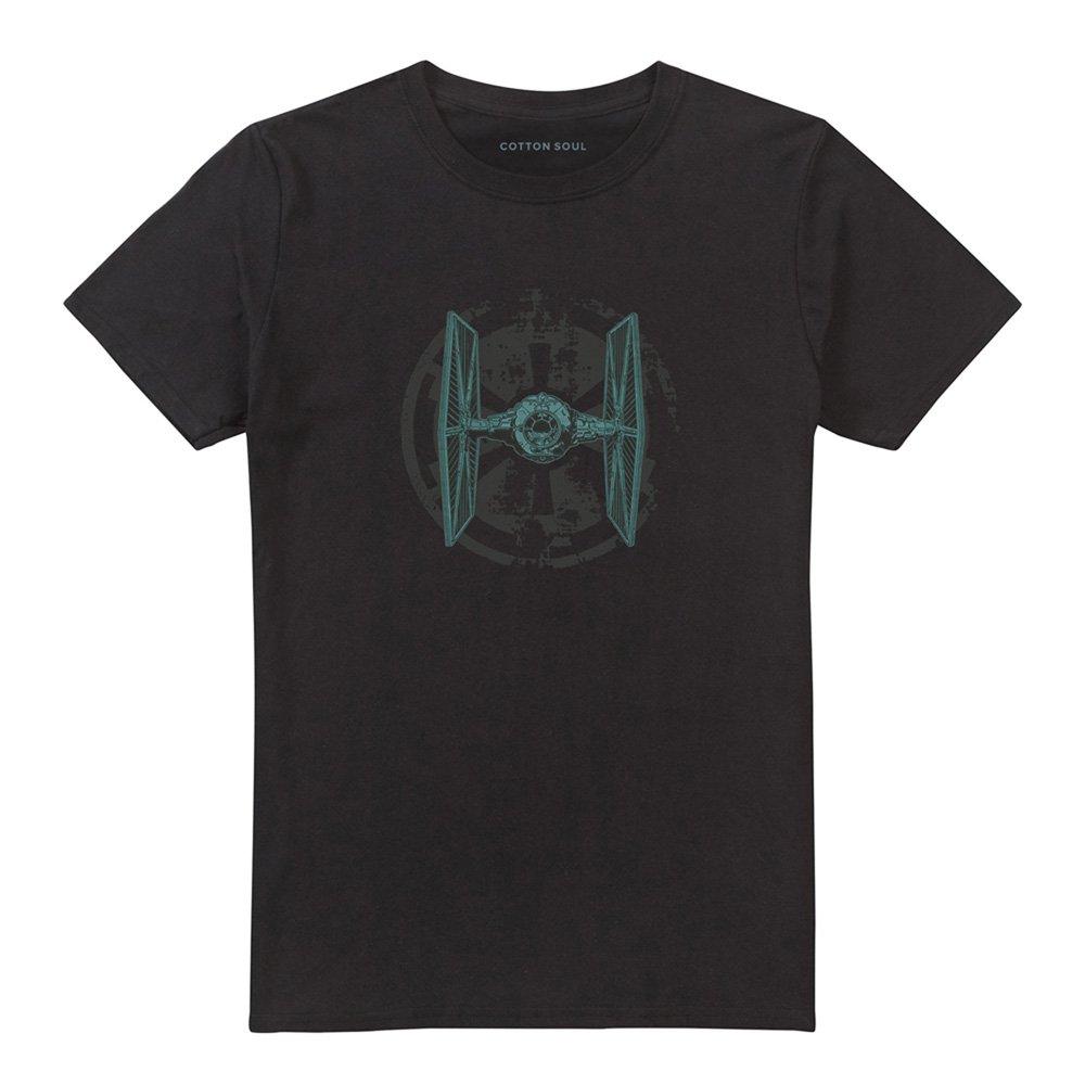 Black - Star Wars - Star Wars Imperial Star Fighter Mens Mens T-Shirt - 4