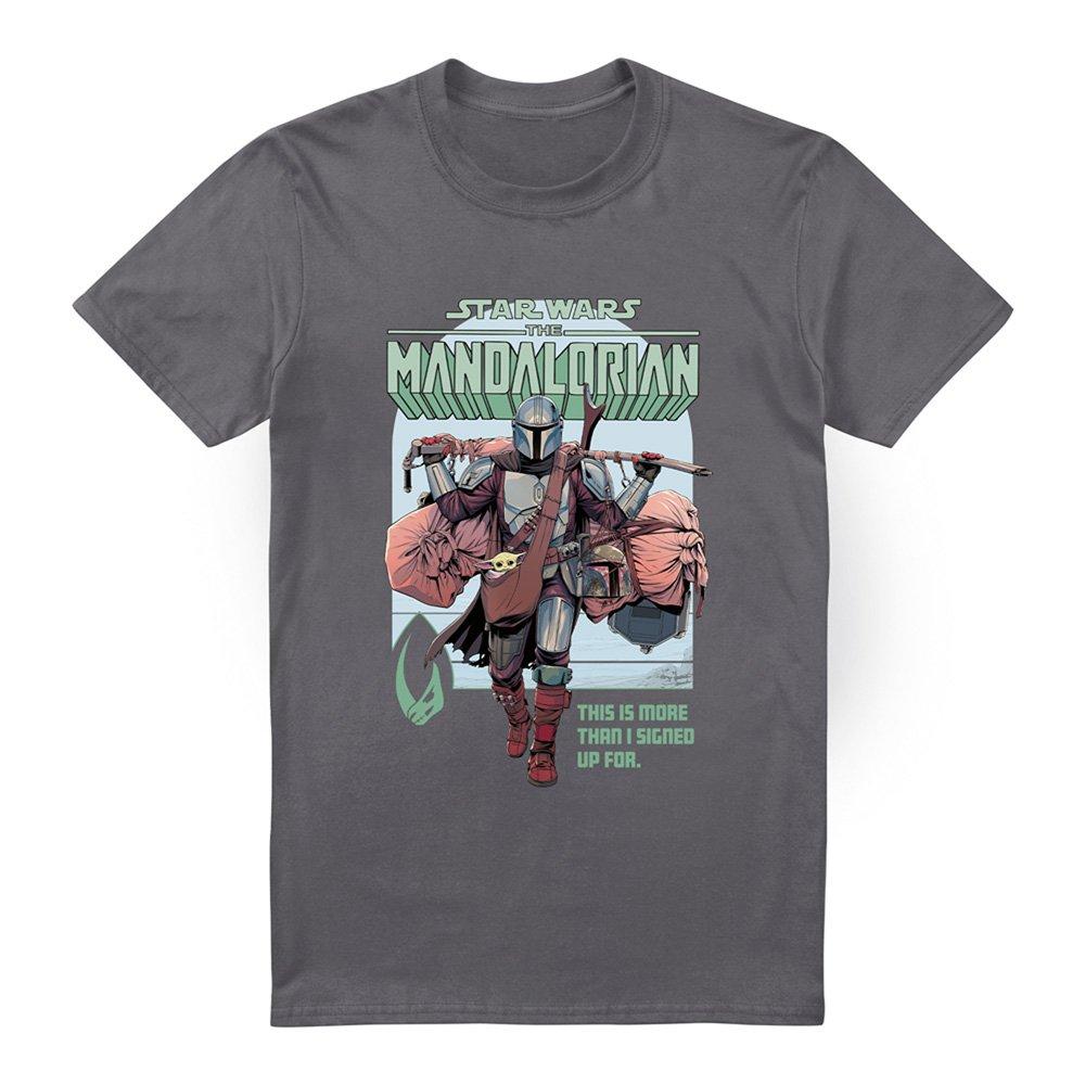 Charcoal - Star Wars - The Mandalorian Star Wars Mandalorian Signed Up Fo - 4
