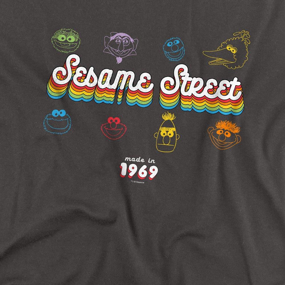 Grey - Sesame Street - Sesame Street Made In 1969 Long Sleeve T-Shirt Ch - 2