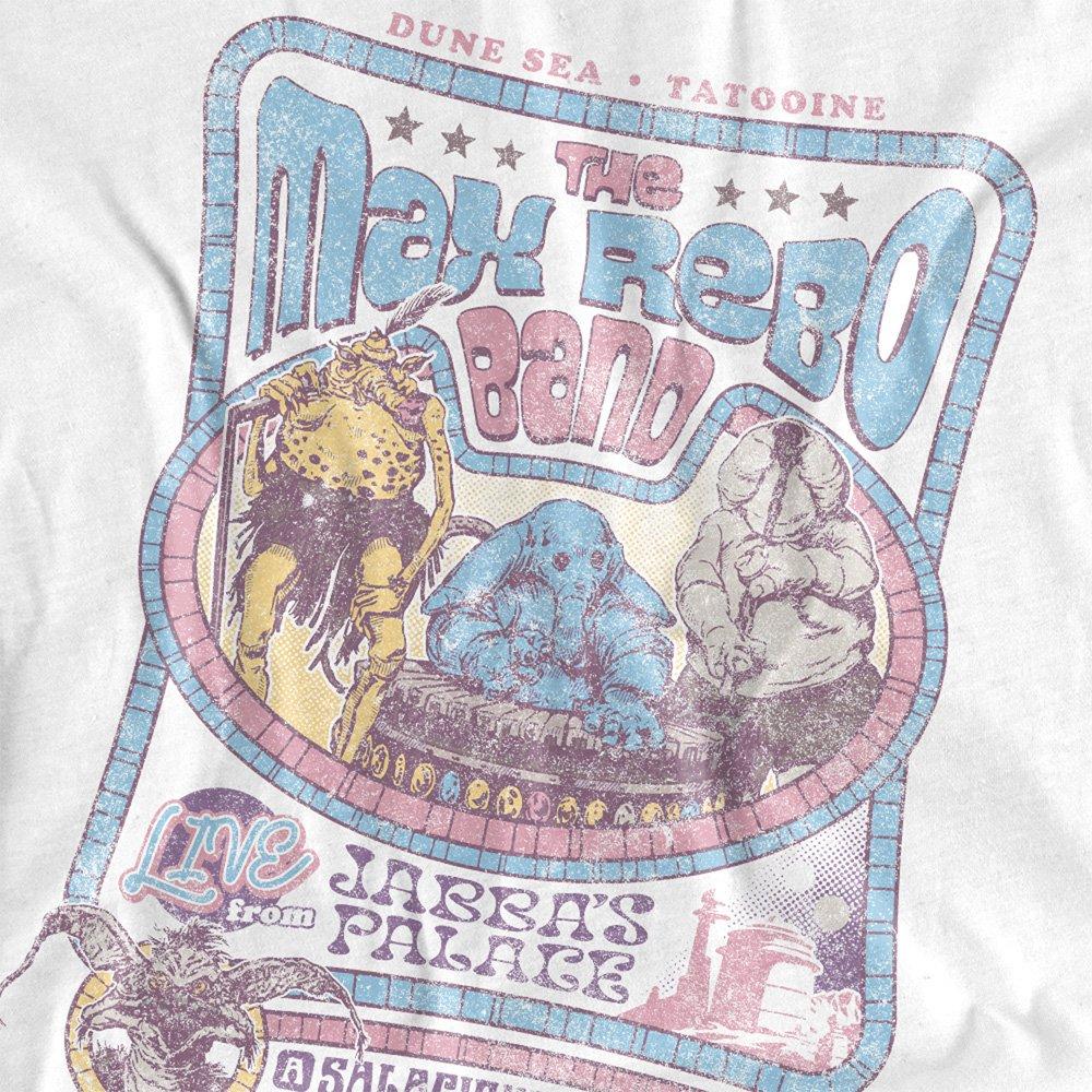 White - Star Wars - Rotj Max Rebo Band Womens T-Shirt White - 2