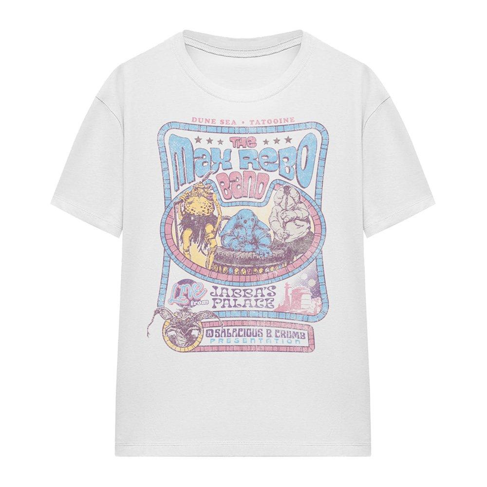 White - Star Wars - Rotj Max Rebo Band Womens T-Shirt White - 4