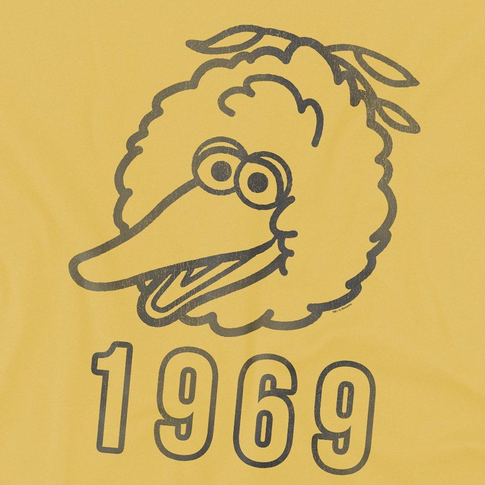 Yellow - Sesame Street - Sesame Street Big Bird 1969 T Shirt Banana - 2