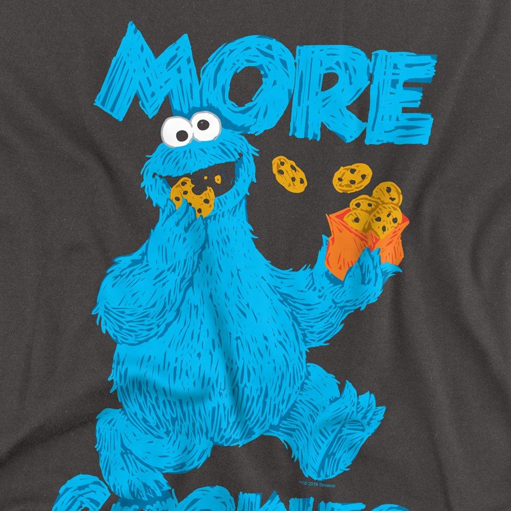 Grey - Sesame Street - Sesame Street More Cookies Long Sleeve T-Shirt Ch - 2