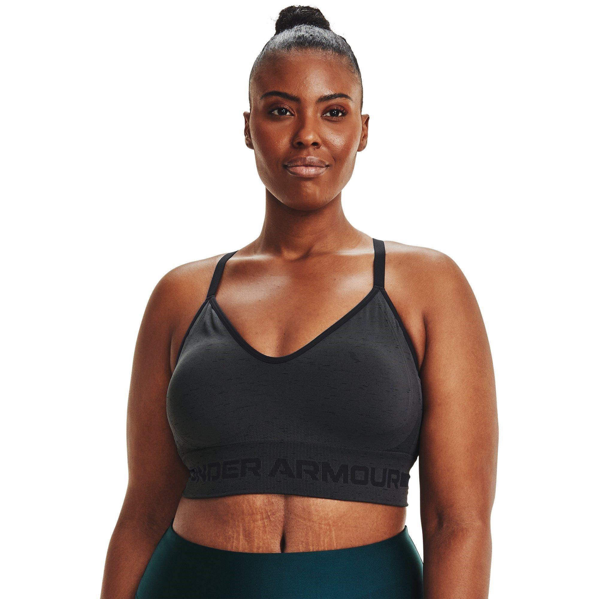 GREY - Under Armour - Seamless Low Impact Sports Bra - 9