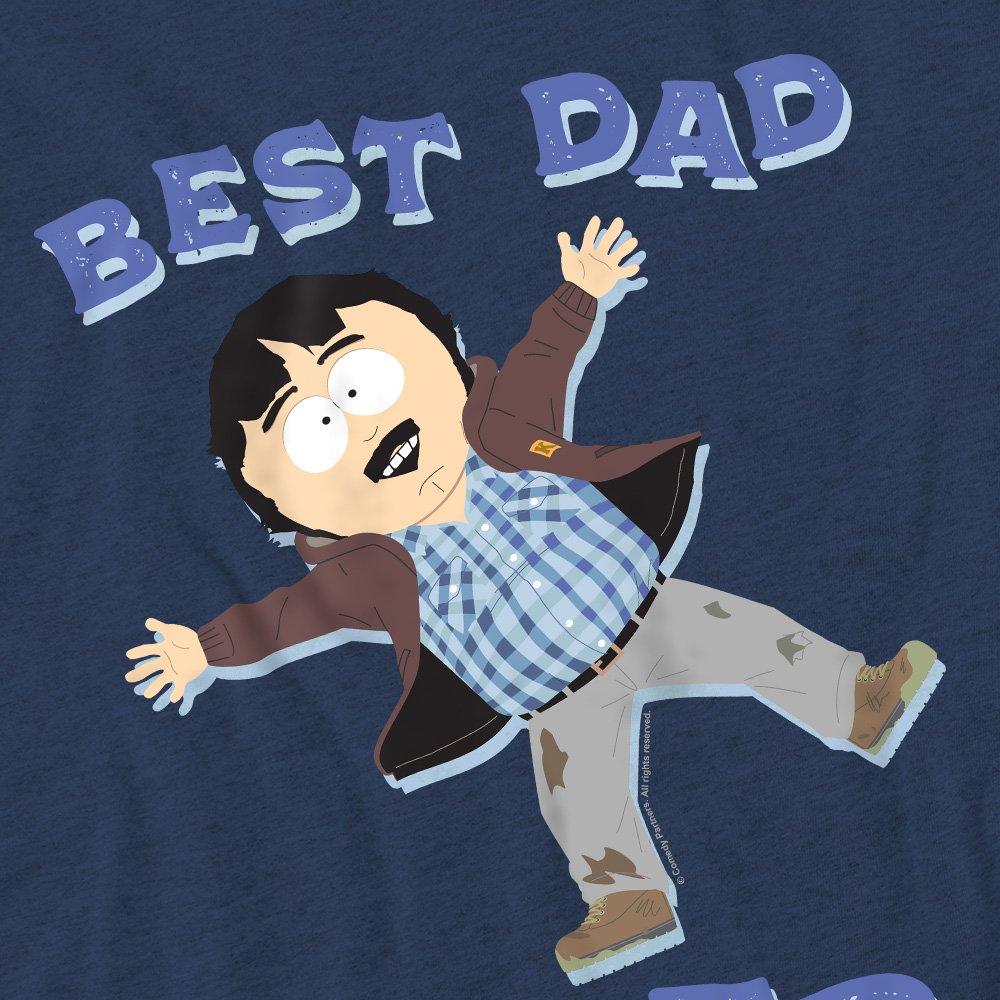 Navy - South Park - South Park Fathers Day Randy Best Dad Ever T-Shir - 2