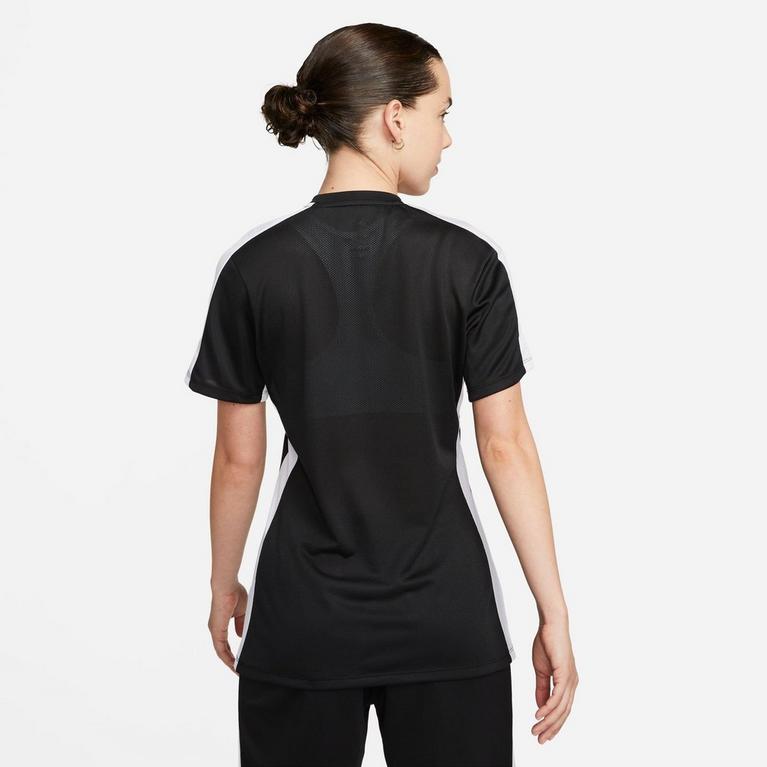 Noir - Nike - Zip Up Ss Black cotton shirt with logo and metal zip Zip up ss shirt - 2