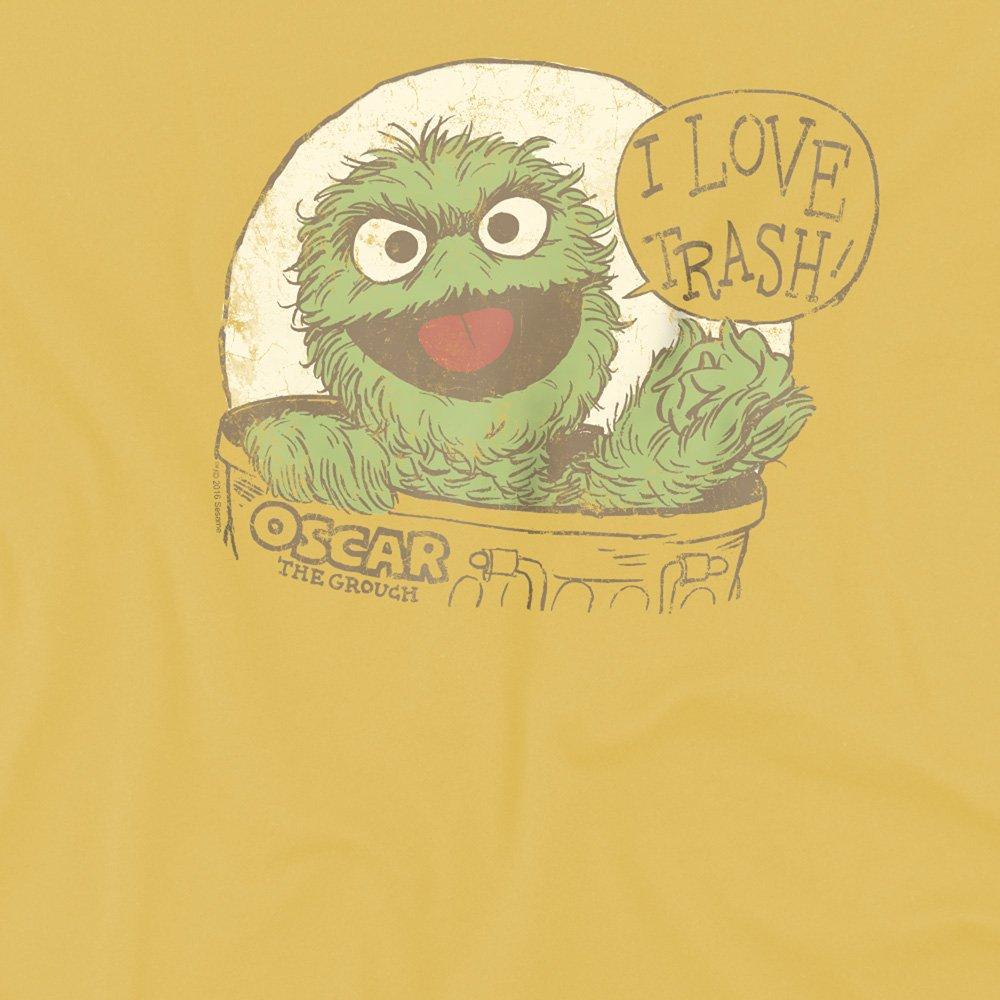 Yellow - Sesame Street - Sesame Street I Love Trash T Shirt Banana - 2