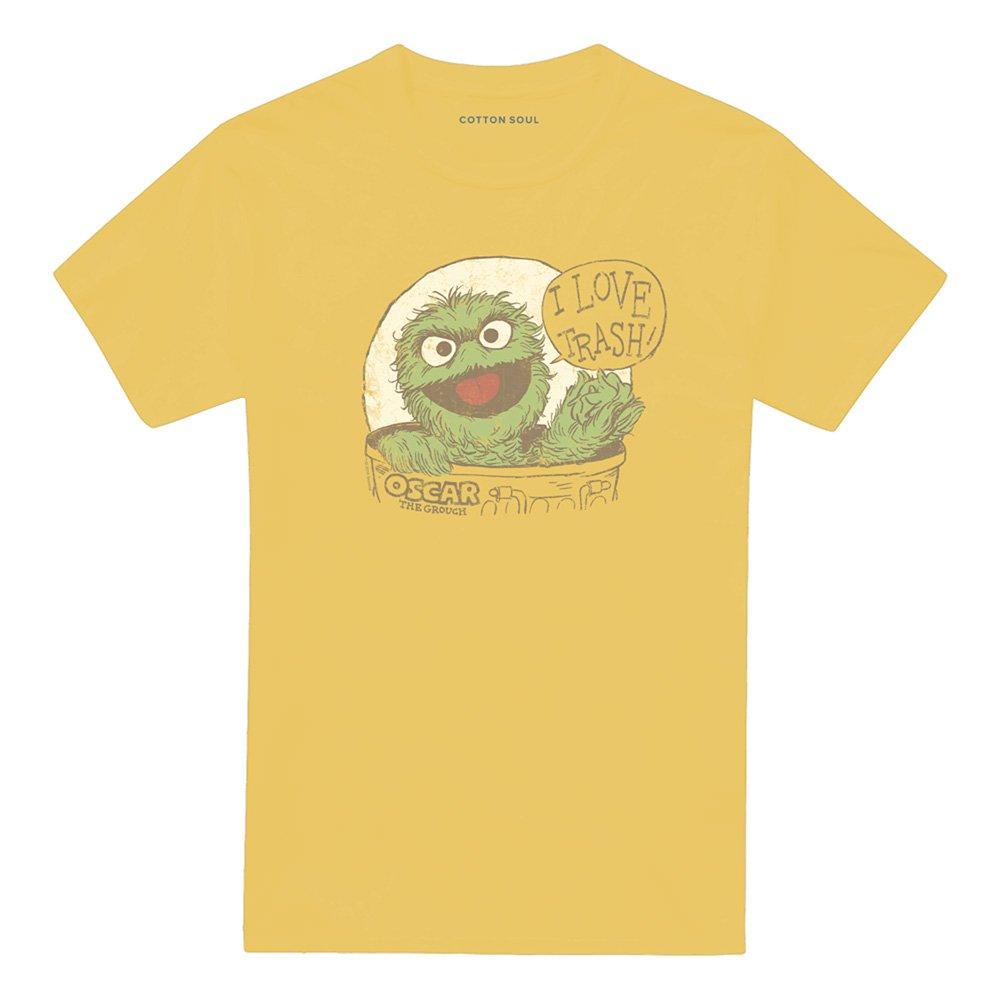 Yellow - Sesame Street - Sesame Street I Love Trash T Shirt Banana - 4
