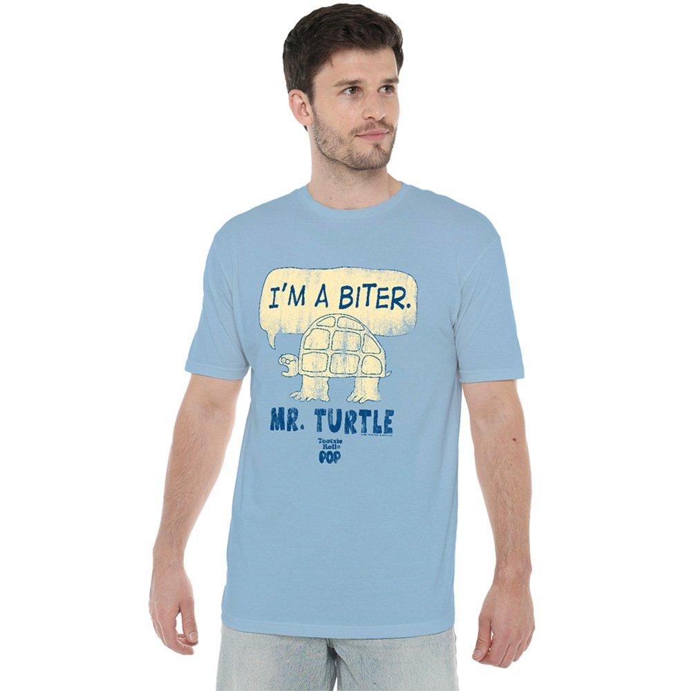 Other Tootsie Roll Im A Biter T Shirt Light Blue