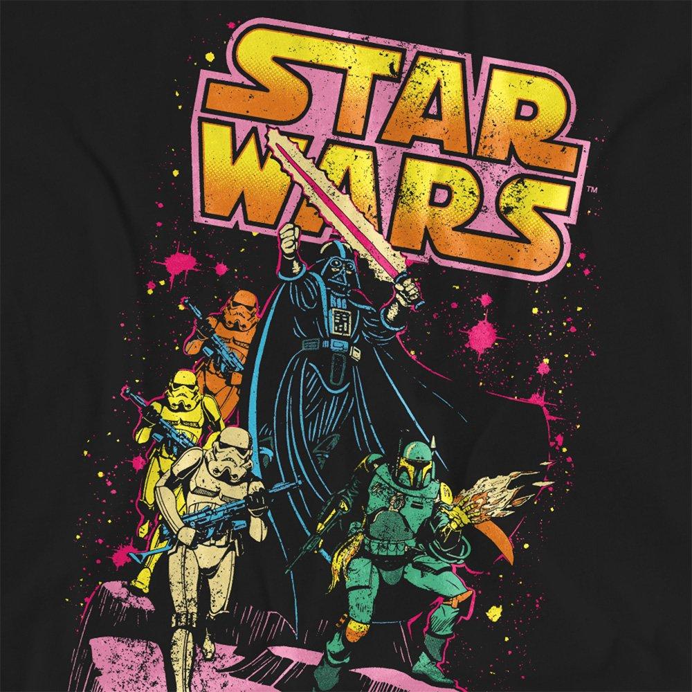 Black - Star Wars - Star Wars Flea Market Retro Villains T-Shirt Blac - 2