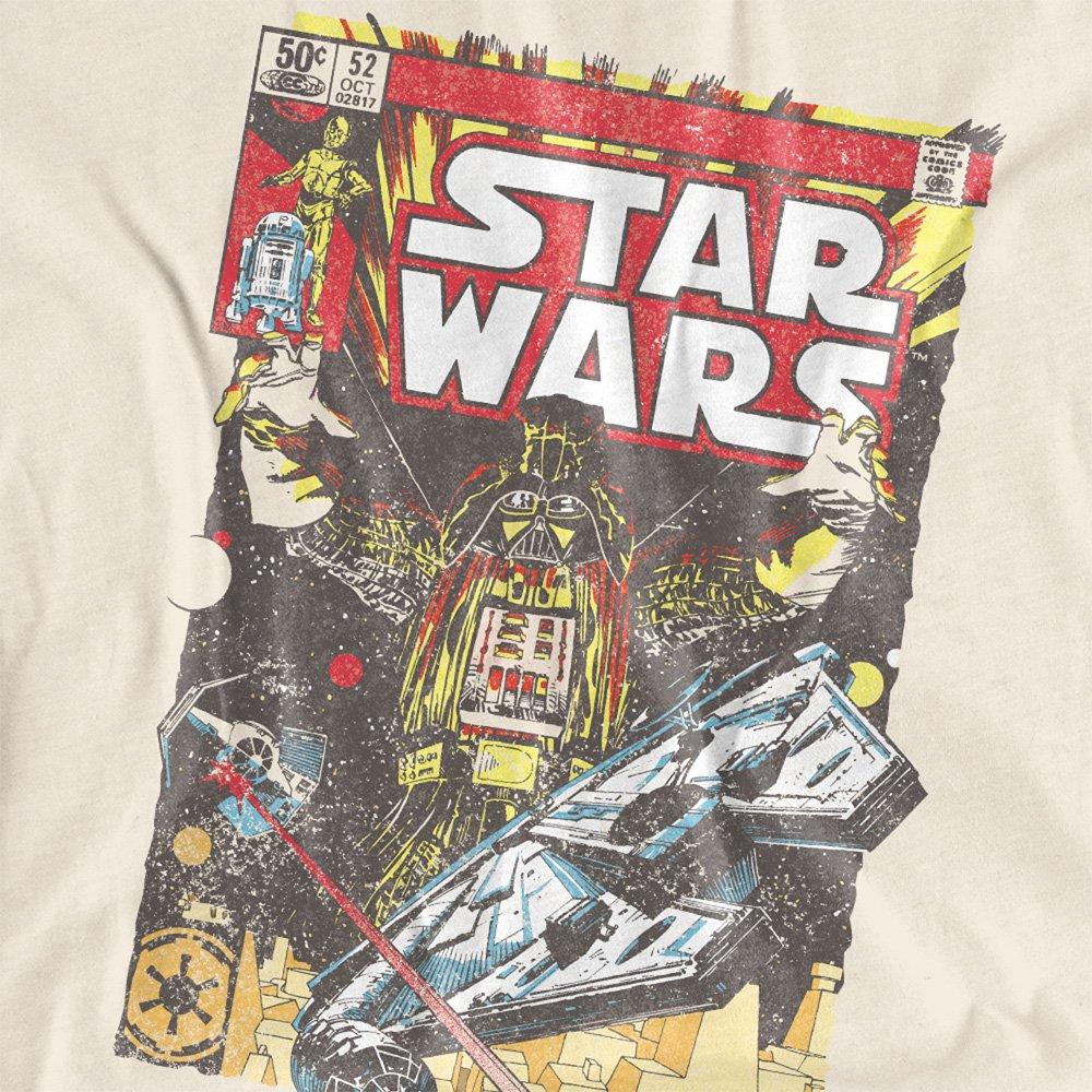 Beige - Star Wars - Star Wars Flea Market Retro Comic Cover T-Shirt N - 2