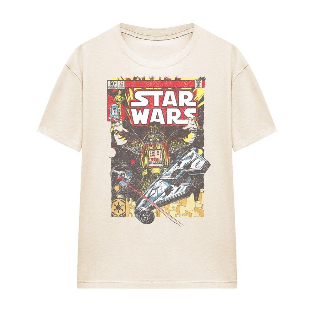 Beige - Star Wars - Star Wars Flea Market Retro Comic Cover T-Shirt N - 4