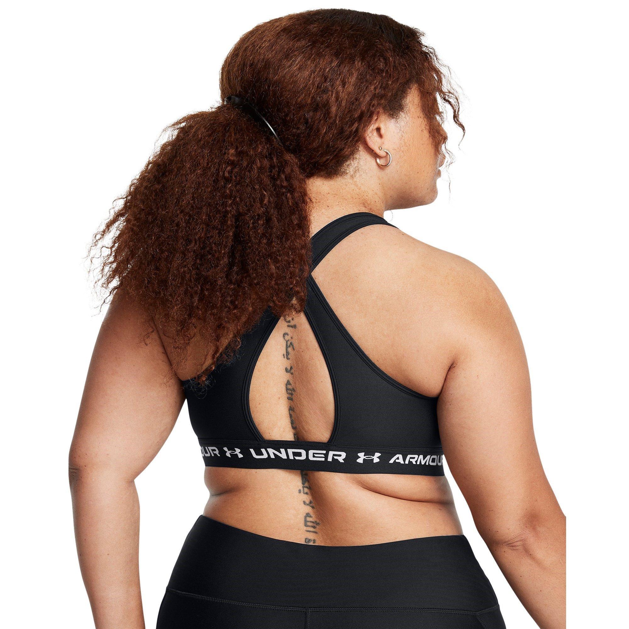 ZWART / ZWART / - Under Armour - Women's Non Wired Medium Impact Sports Bra - 12