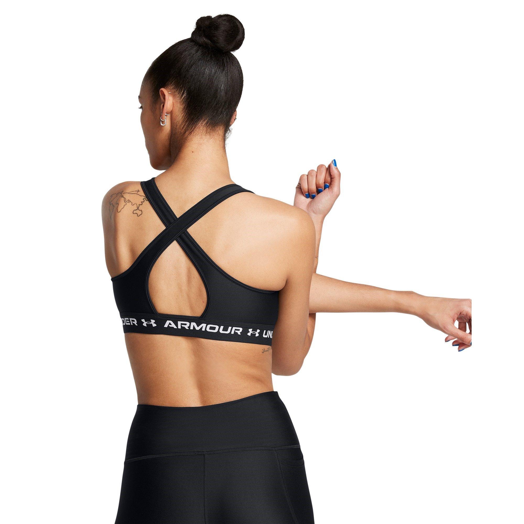 ZWART / ZWART / - Under Armour - Women's Non Wired Medium Impact Sports Bra - 4