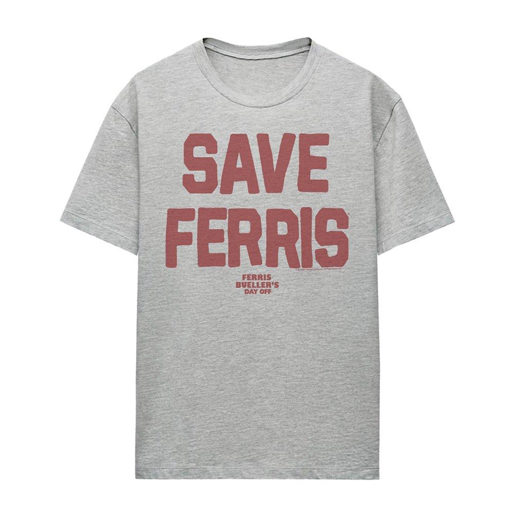 Grey - Other - Ferris Bueller The Save Ferris T-Shirt Athletic H - 4