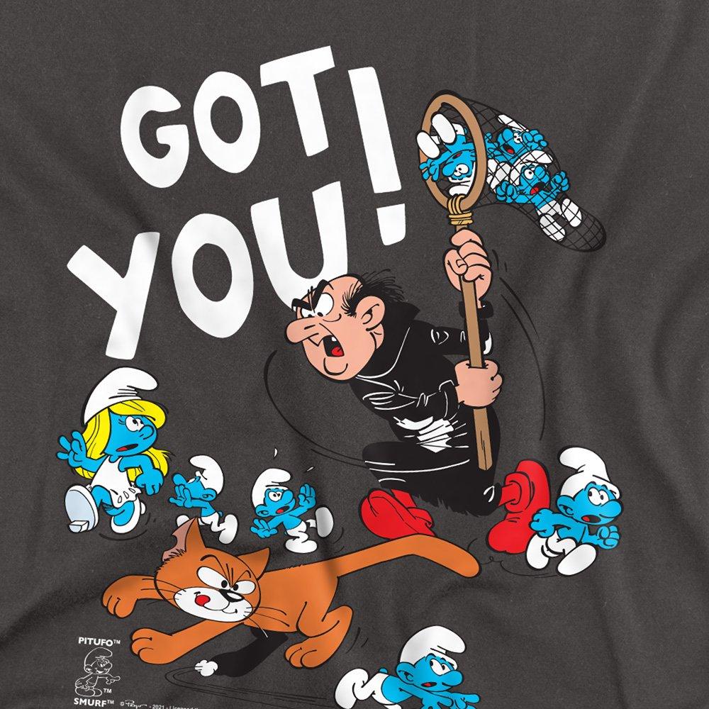 Grey - Other - Smurfs Gargamel And Azrael Long Sleeve T-Shirt Ch - 2