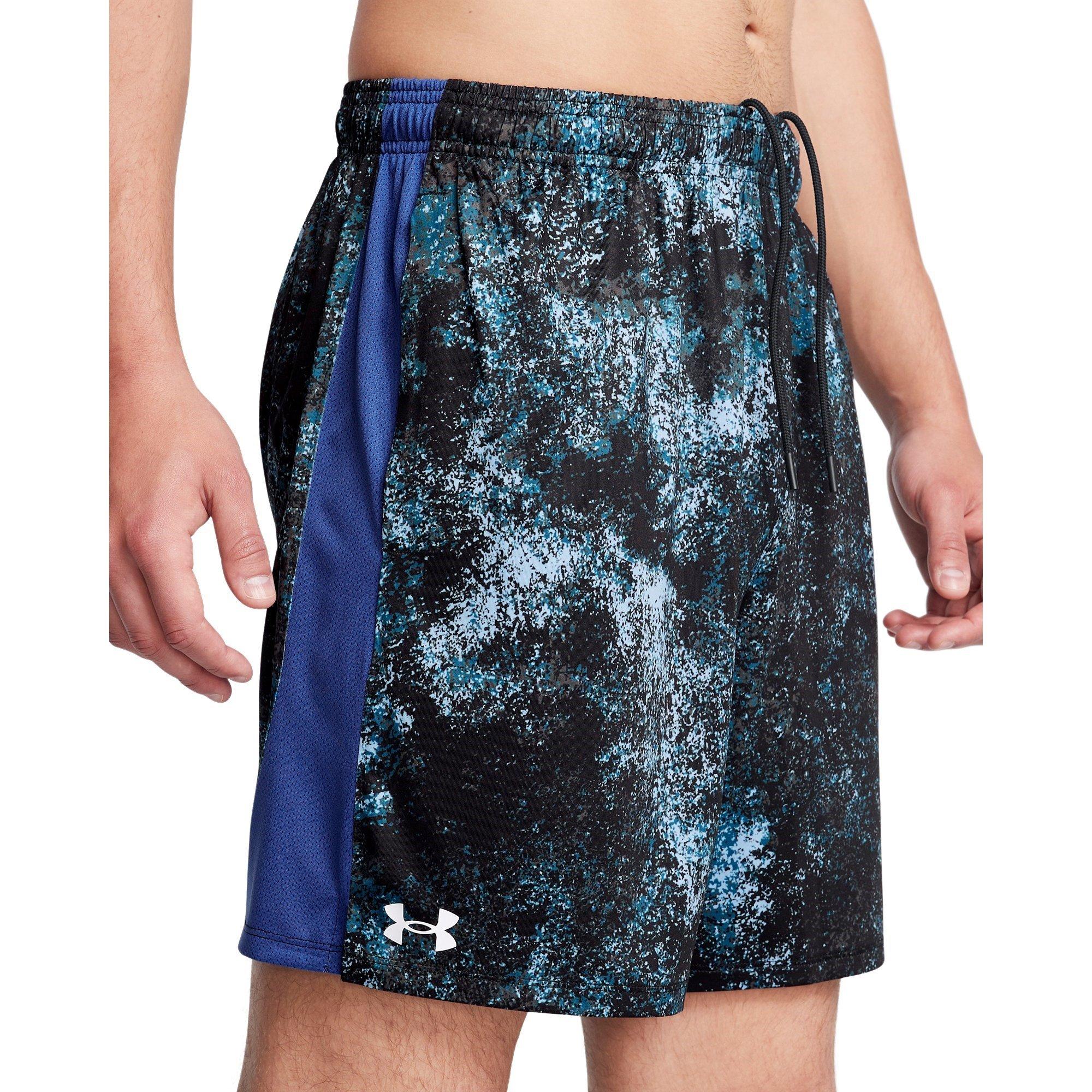 Tech Blue/Black - Under Armour - Tech Vent Performance Gym Shorts - 5