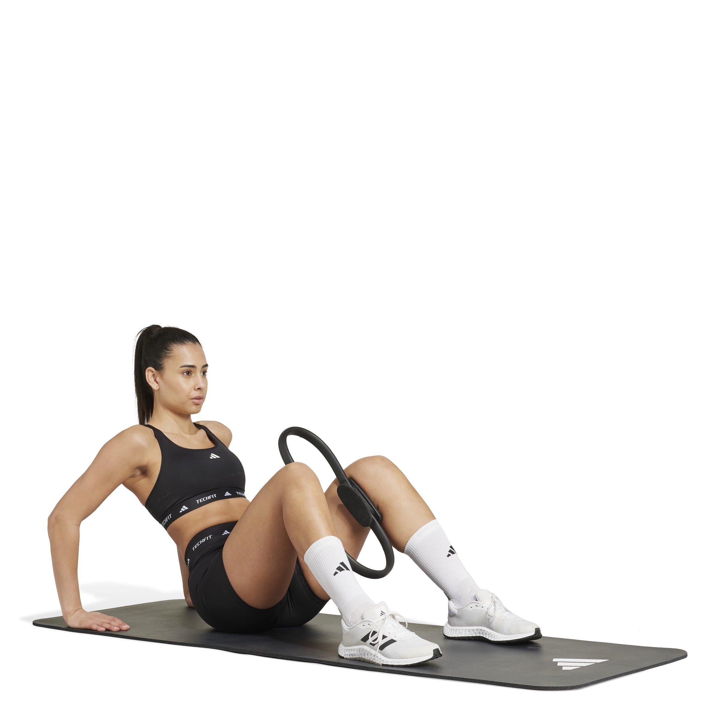 Zwart - adidas - TECHFIT Gym Short Womens - 4