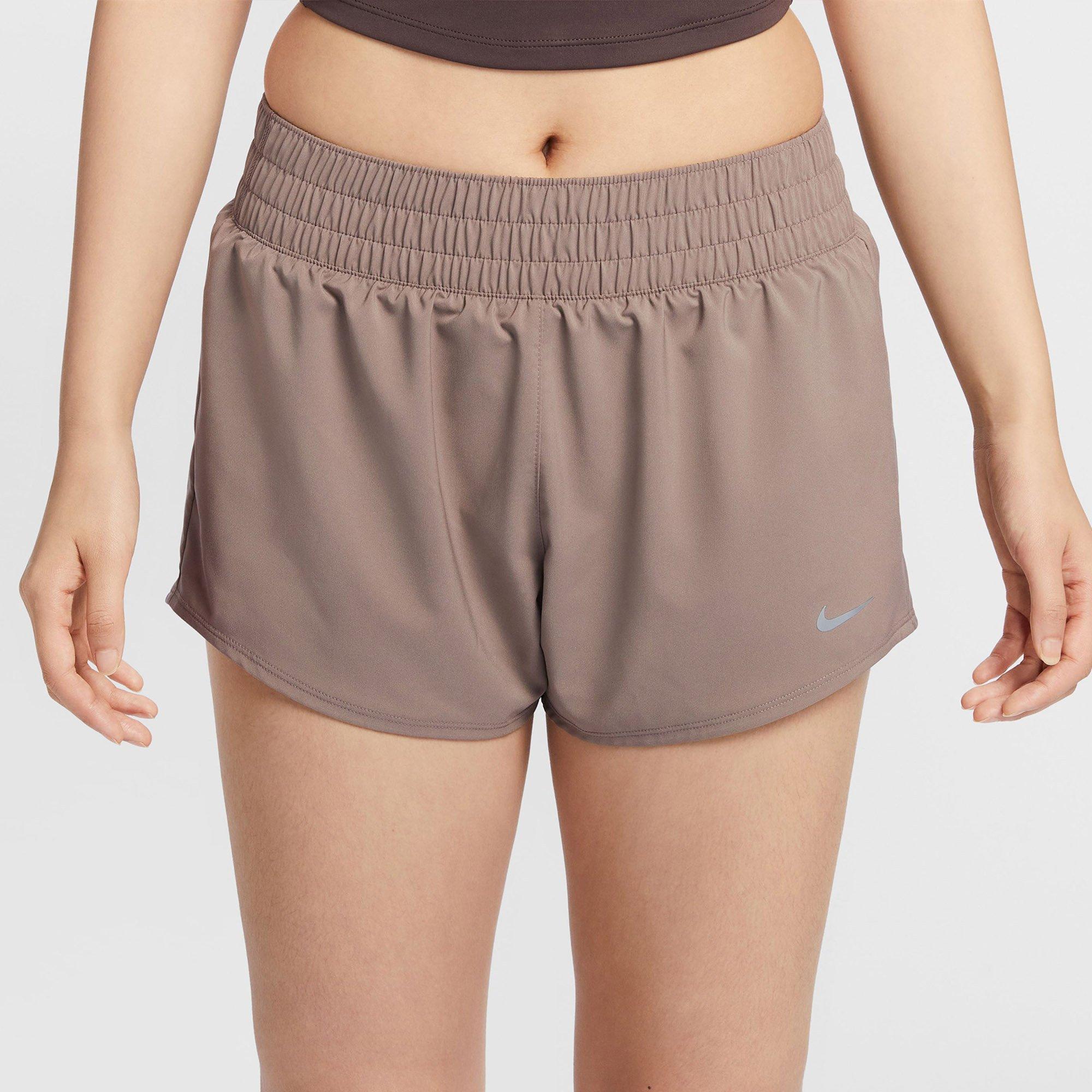 Nike Dri-FIT One Womens Performance Mid-Rise Shorts