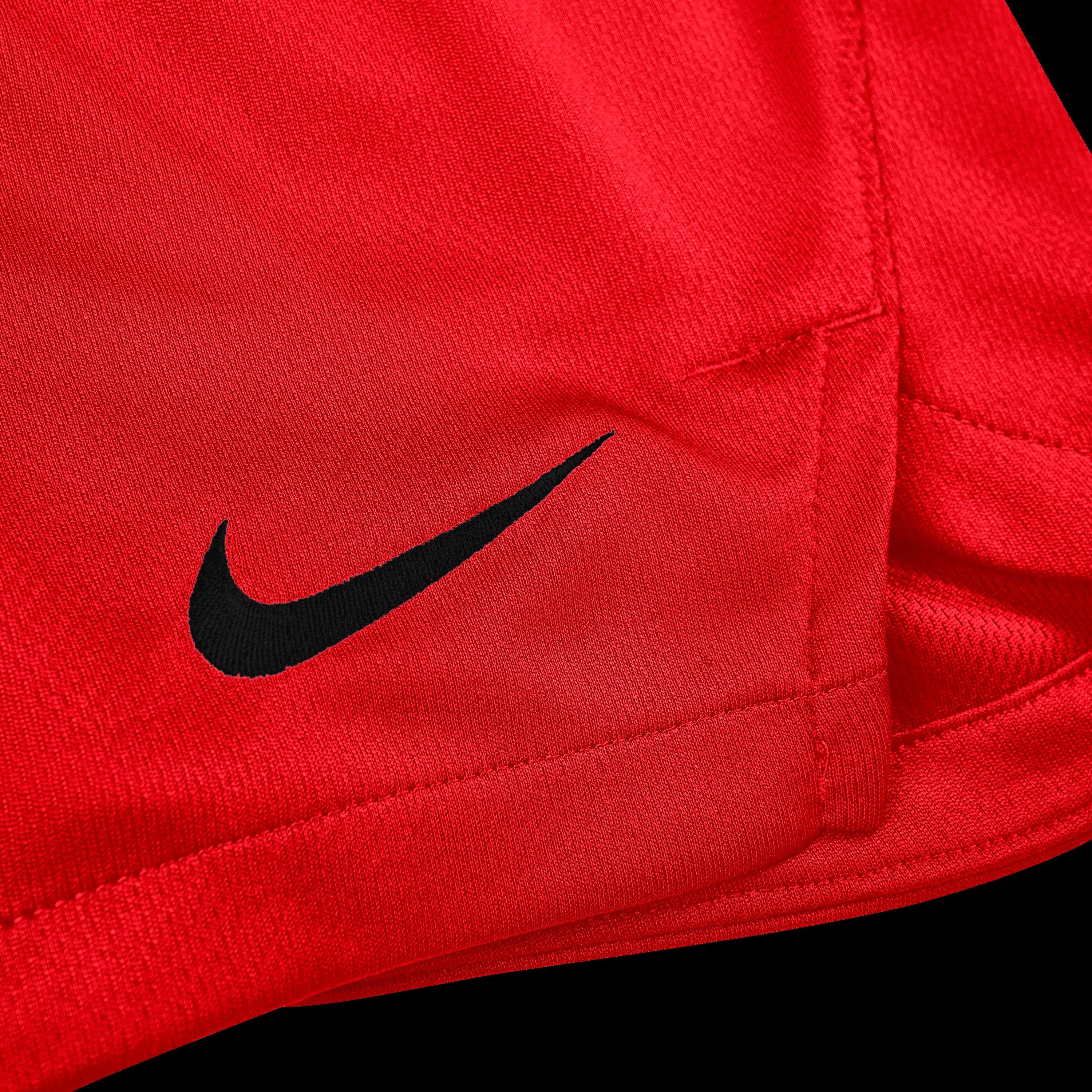 University Red - Nike - Women's Performance Gym Shorts - 4