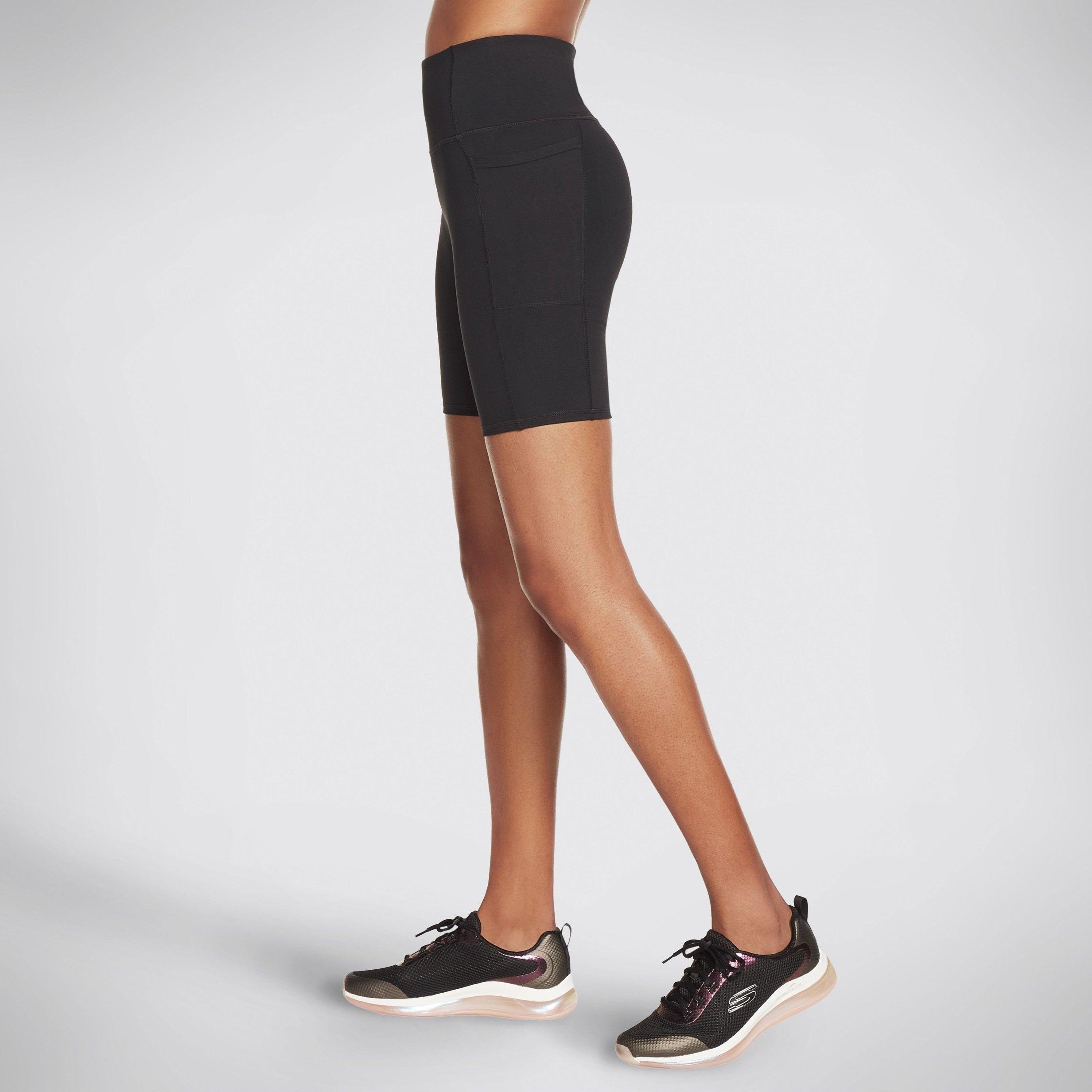 Zwart - Skechers - Skechers Goflex Walk Short Gym Womens - 3