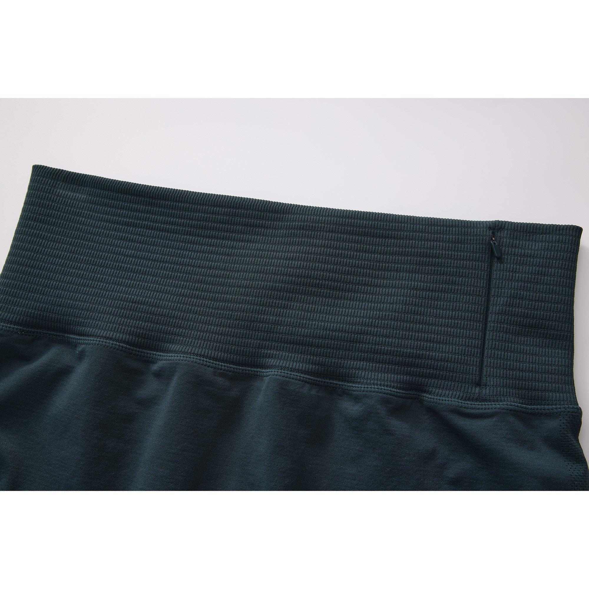 Waldgrün - LA Gear - Seamless Zip Short Womens - 5