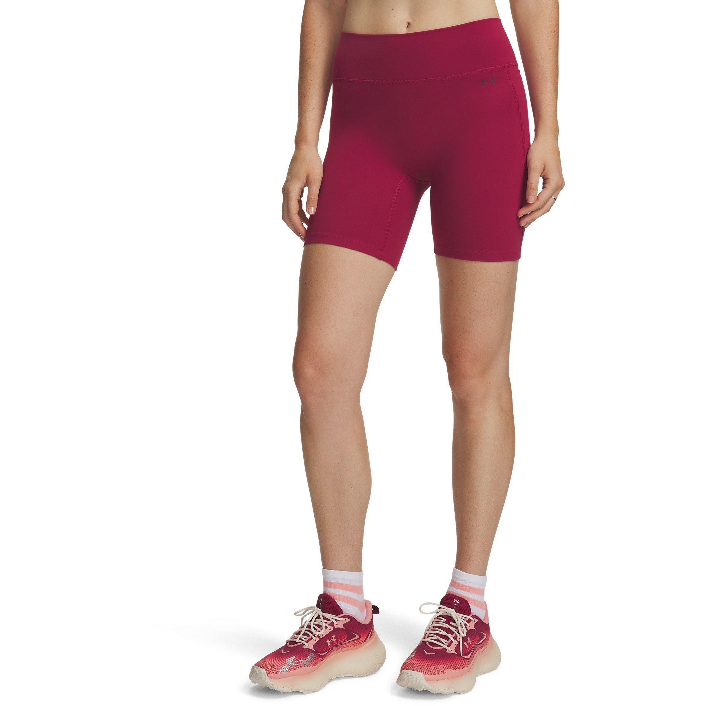 Under Armour Women's Motion Bike Shorts - Claret - 12 (M)