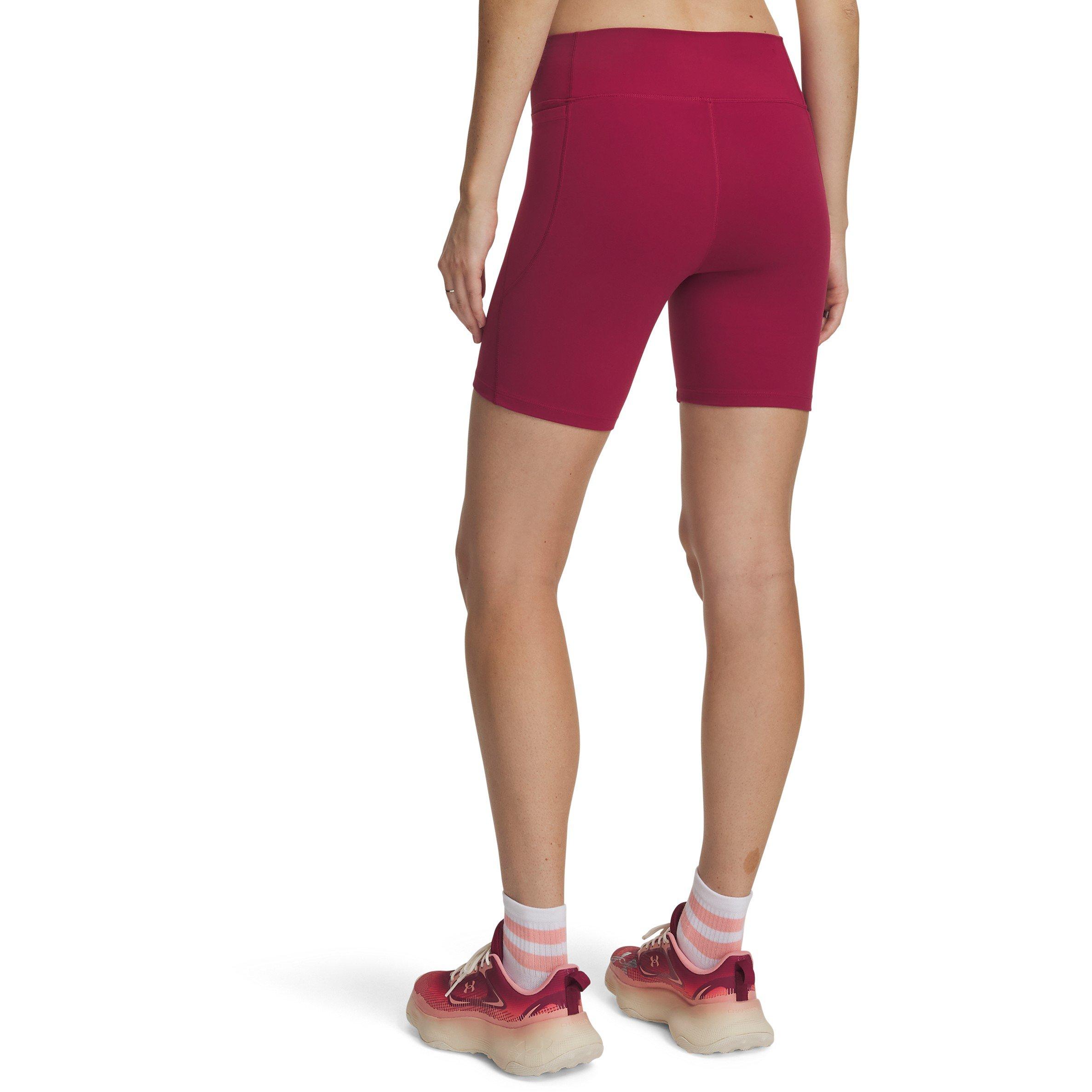 Claret - Under Armour - Women's Motion Bike Shorts - 2
